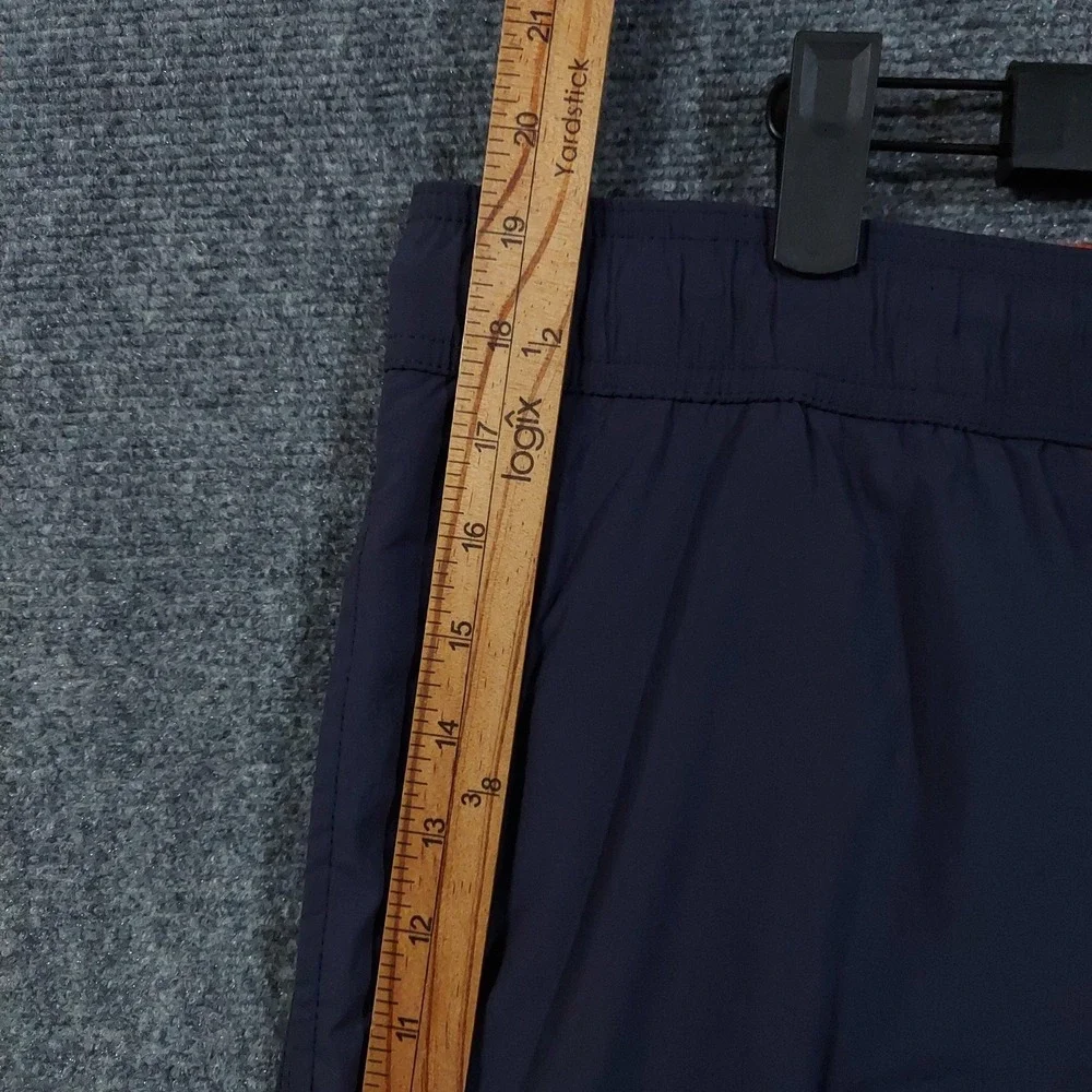 Carbon2cobalt Shorts Mens 2XL Navy Swim Trunks Quick Dry Lined Elastic‎ Waist